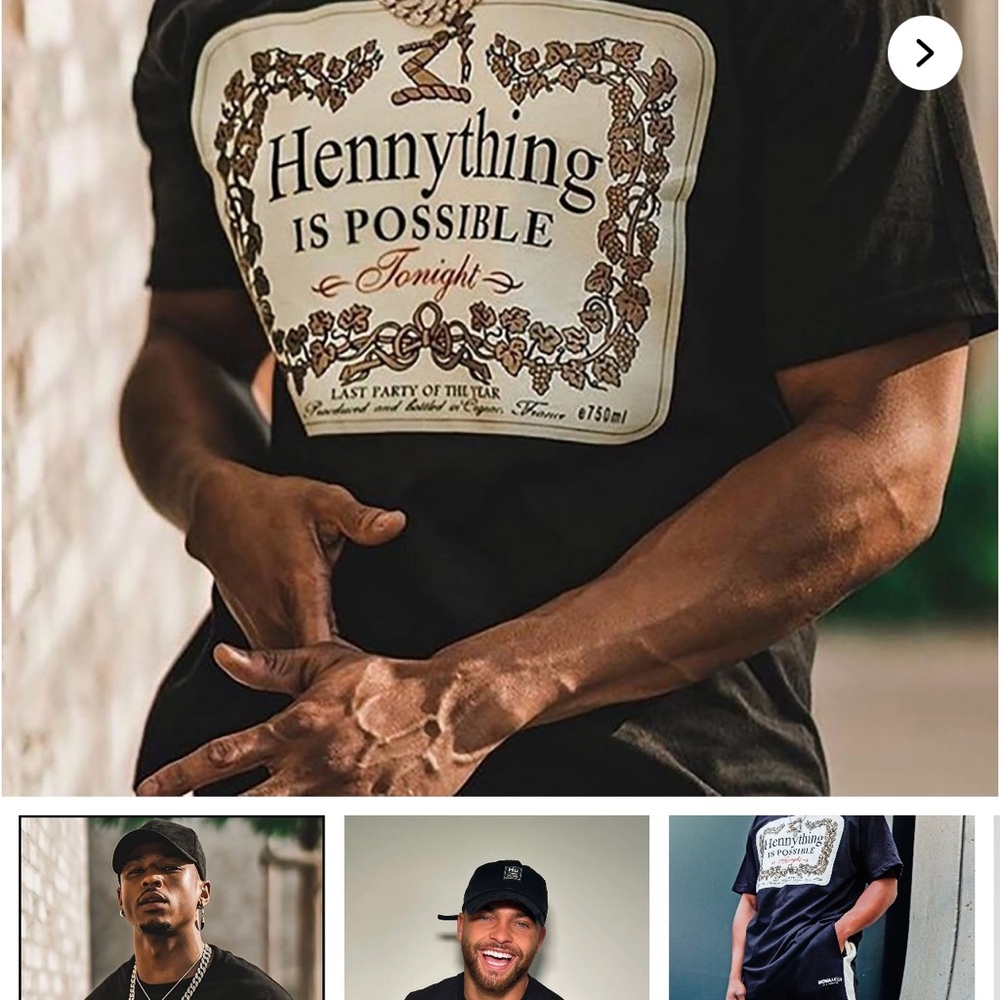 Fashion Nova Black Jersey with Vintage Graphic